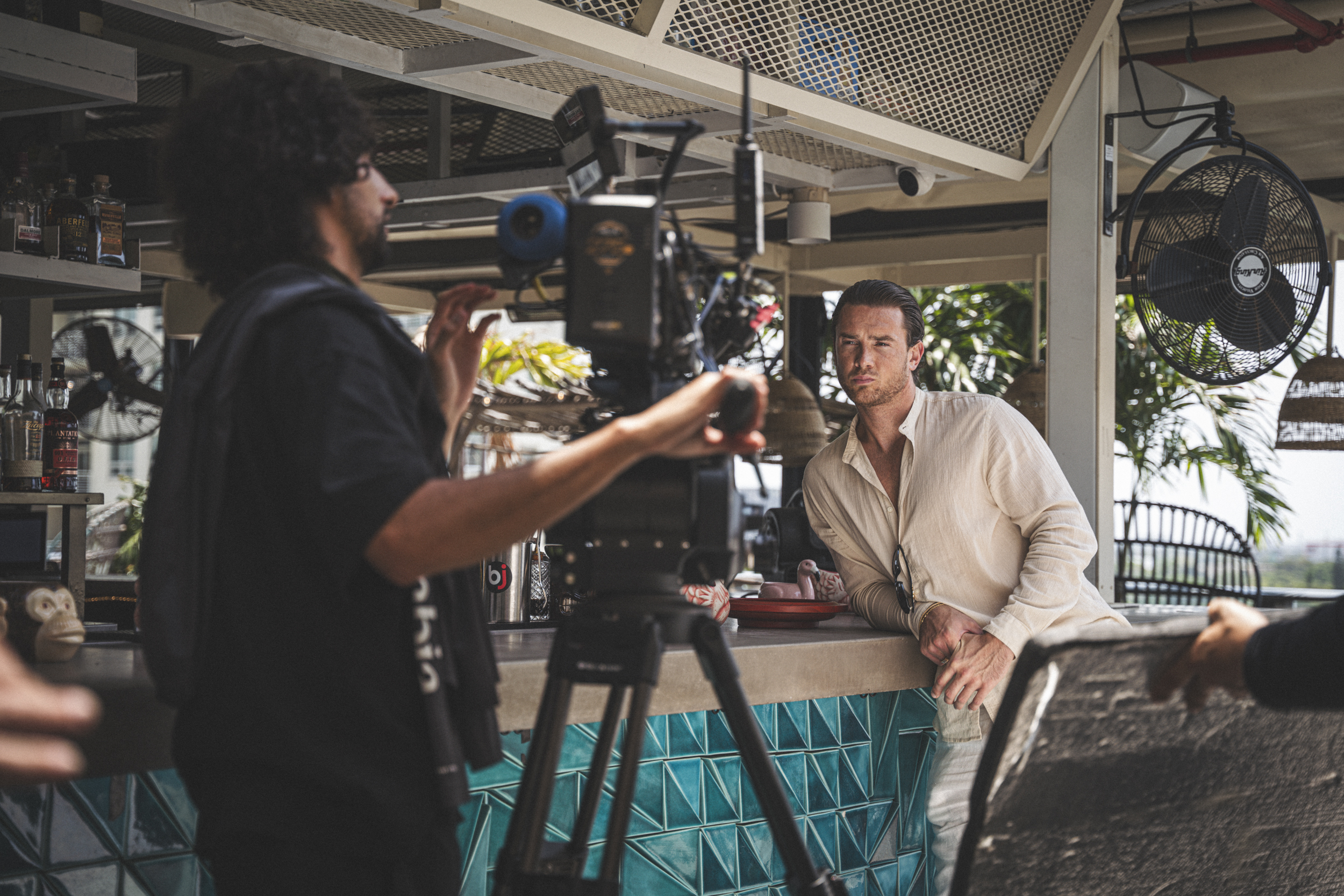 BTS: motion graphics review on timeline